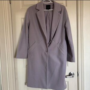 Dynamite Women's Lavender Trench Coat